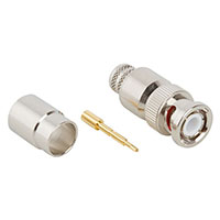 Amphenol RF Division - 112627 - CONN BNC PLUG STR 50OHM CRIMP