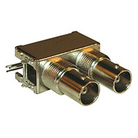 Amphenol RF Division - 112707 - CONN BNC JACK R/A 75OHM PCB