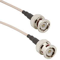 Amphenol RF Division - 135101-01-16.00 - SMA-SMA STRT PLG RG-316 16"