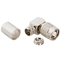 Amphenol RF Division - 122416RP - CONN RPTNC PLUG R/A 50OHM SOLDER