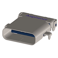 Amphenol Commercial Products - 12401544E4#2A - CONN RCPT USB3.1 TYPEC 24POS SMD