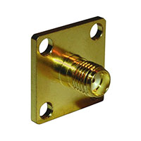 Amphenol RF Division - 132215 - CONN SMA RCPT STR 50 OHM SOLDER