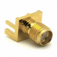 Amphenol RF Division - 132255 - CONN SMA RCPT STR 50OHM EDGE MNT