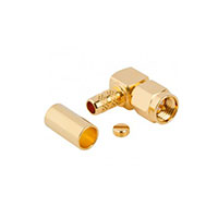 Amphenol RF Division - 132444 - CONN SMA PLUG R/A 50OHM SOLDER