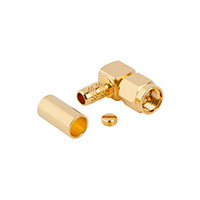 Amphenol RF Division - 132452 - CONN SMA PLUG R/A 50OHM SOLDER