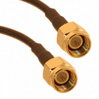 Amphenol RF Division - 135101-02-M0.25 - SMA STRT PLUG-PLUG RG-174 .25M