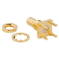 Amphenol RF Division - 142204-75 - CONN SMB RCPT STR 75 OHM PCB