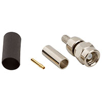 Amphenol RF Division - 152100 - CONN SMC PLUG STR 50OHM SOLDER