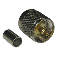 Amphenol RF Division - 182101-10 - CONN UHF PLUG STR SOLDER