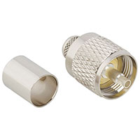 Amphenol RF Division - 182311 - CONN UHF PLUG STR CRIMP
