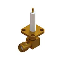 Amphenol SV Microwave - 2960-6025 - CONN SMA RCPT R/A 50 OHM SOLDER