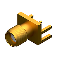 Amphenol SV Microwave - 2985-6038 - CONN SMA RCPT STR 50OHM EDGE MNT