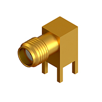 Amphenol SV Microwave - 2986-6001 - CONN SMA JACK R/A 50OHM PCB
