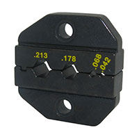 Amphenol RF Division - 47-20002 - TOOL DIE SET .213/.178/.068/.042