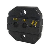 Amphenol RF Division - 47-20245 - DIE SET HEX .042 .068 .190 .213