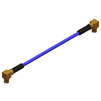 Amphenol SV Microwave - 7032-6356 - SMPM FEMALE R/A TO SMPM FEMALE R