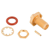 Amphenol RF Division - 901-10127 - CONN SMA JACK STR 50 OHM SOLDER