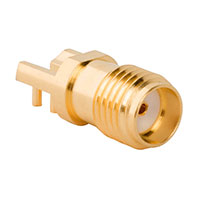 Amphenol RF Division - 901-10510-3 - CONN SMA JACK R/A 50OHM EDGE MNT