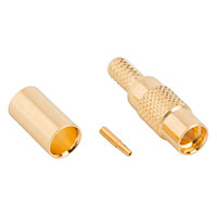 Amphenol RF Division - 908-42300-RFX - CONN MMCX JACK STR 50 OHM CRIMP