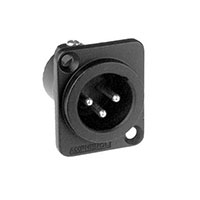 Amphenol Sine Systems Corp - AC3MMDZB - CONN RCPT MALE XLR 3POS SILVER