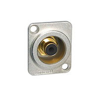 Amphenol Sine Systems Corp - ACJD-BLK - CONN RCA JACK CHASIS MOUNT BLACK