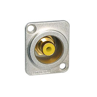 Amphenol Sine Systems Corp - ACJD-YEL - CONN RCA JACK CHASIS MOUNT YELLW
