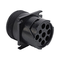 Amphenol Sine Systems Corp - AHD10-9-96P - CONN RCPT HSNG MALE 9POS PNL MNT