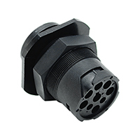 Amphenol Sine Systems Corp - AHD17-9-1939PES - CONN RCPT HSNG MALE 9POS PNL MNT