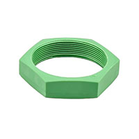 Amphenol Sine Systems Corp - AHD17-PN01-GRN - CONN HEX NUT GREEN