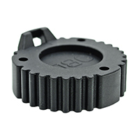 Amphenol Sine Systems Corp - AHDC-16-9-OBDBK - CONN RECEPTACLE CAP 9POS BLACK