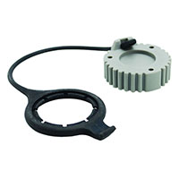 Amphenol Sine Systems Corp - AHDC169-T - CONN RCPT CAP 9POS STRAP GRAY