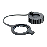 Amphenol Sine Systems Corp - AHDC169-T-OBDBK - CONN RCPT CAP 9POS STRAP BLACK