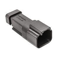 Amphenol Sine Systems Corp - AT04-2P-EC01BLK - CONN RCPT 2POS 14-20AWG SIZE 16