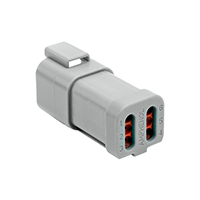 Amphenol Sine Systems Corp - AT04-6P-SS01 - CONN RCPT 6POS 14-20AWG SIZE 16