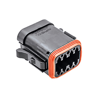 Amphenol Sine Systems Corp - AT06-08SA-ECBLK - CONN PLUG 8POS 14-20AWG SIZE 16