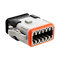 Amphenol Sine Systems Corp - AT06-12SA-SRGRY - CONN PLUG 12POS 14-20AWG SIZE 16