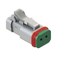 Amphenol Sine Systems Corp - AT06-2S-SS01 - CONN PLUG 2POS W/CAP