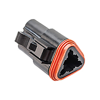 Amphenol Sine Systems Corp - AT06-3S-RD01BLK - CONN PLUG 3POS BLACK