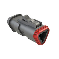 Amphenol Sine Systems Corp - AT06-3S-SB01 - CONN PLUG 3POS W/BOOT