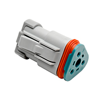 Amphenol Sine Systems Corp - AT06-3S-SS01 - CONN PLUG 3POS W/CAP