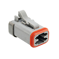 Amphenol Sine Systems Corp - AT06-4S-MM01 - CONN PLUG 4POS W/CAP