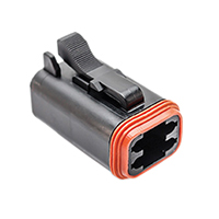 Amphenol Sine Systems Corp - AT06-4S-RD01BLK - CONN PLUG 4POS BLACK