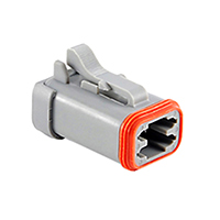 Amphenol Sine Systems Corp - AT06-4S-SS01 - CONN PLUG 4POS W/CAP