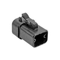 Amphenol Sine Systems Corp - ATP06-4S-BLK - CONN PLUG 4POS BLACK