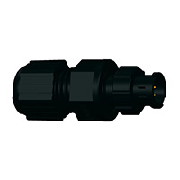 Amphenol LTW - AU-06BMMA-LL7001 - CONN PLUG MALE 6POS GOLD SOLDER