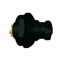 Amphenol LTW - AU-06PMMS-LC7001 - CONN PLUG MALE 6POS GOLD SOLDER