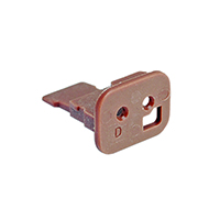 Amphenol Sine Systems Corp - AW2S-D - CONN PLUG WEDGE 2POS BROWN