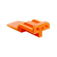 Amphenol Sine Systems Corp - AWM-2S - CONN PLUG WEDGE 2POS ORANGE