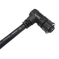 Amphenol LTW - BBD-06AFMM-QR8F01 - CBL CIRC 6POS MALE TO WIRE LEAD