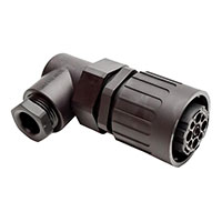 Amphenol Sine Systems Corp - C016 10F008 002 1 - CONN PLG HSG FMALE 9PS INLINE RA